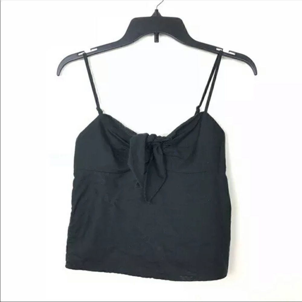 𝅺john J Galt black knot tanktop ONE SIZE BRANDY MELVILLE